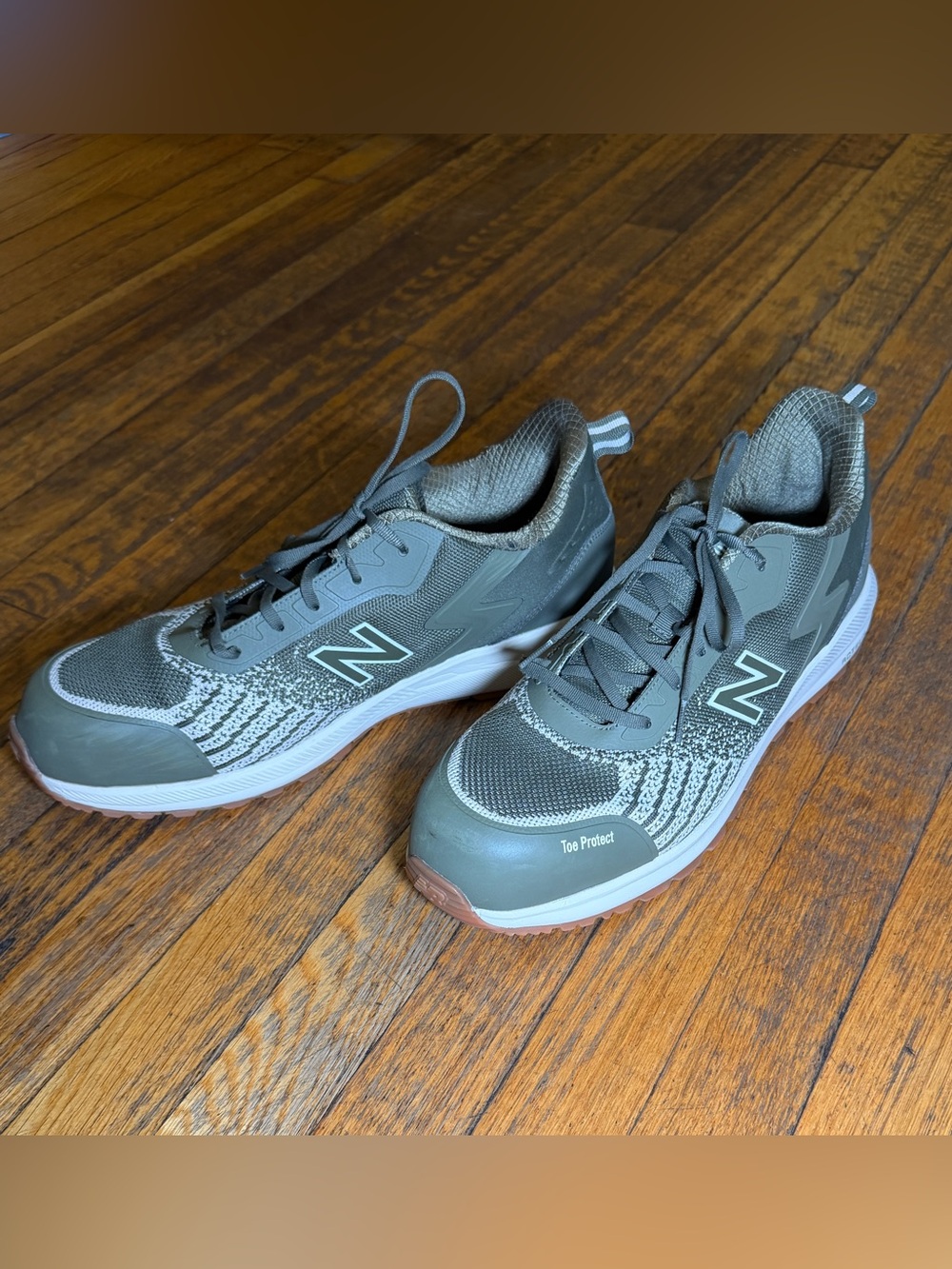 New Balance Speedware Men’s 13 D Composite Toe Work Safety Shoes Olive EH PR SR